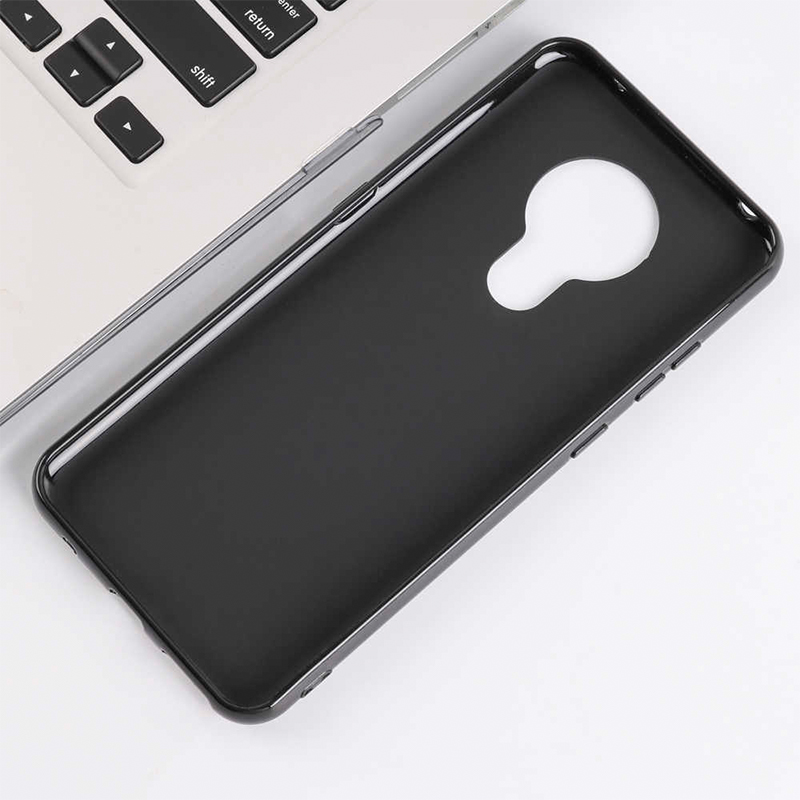 Custodia in TPU Compatibile con Nokia 5.3, Cover Protettiva Morbida e Antiurto con Ritagli Precisi e Design Sottile Antigraffio (Trasparente